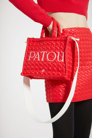 Petit cabas Patou en nylon matelassé éco-responsable
