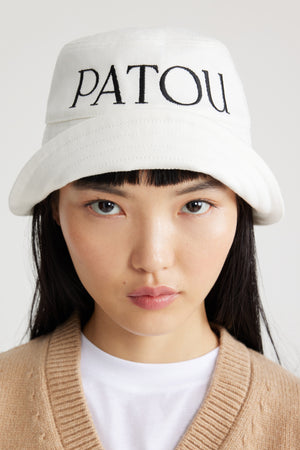 Patou bucket hat in cotton