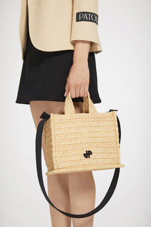 Petit panier JP en raphia
