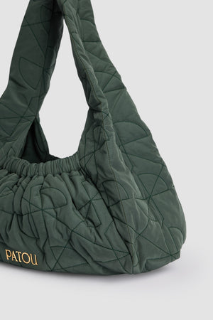 Le Biscuit large bag in recycled quilted nylon