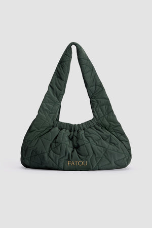 Le Biscuit large bag in recycled quilted nylon