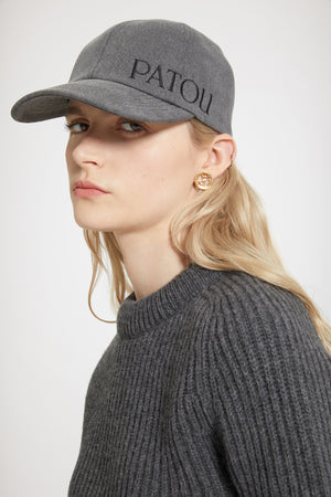 Casquette Patou en denim bio