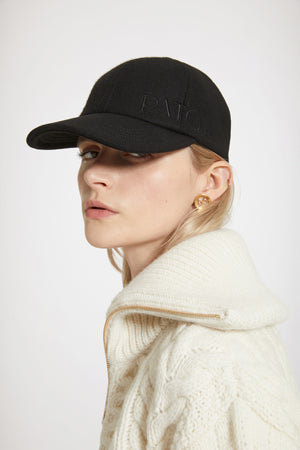 Casquette Patou en feutre de laine mélangée
