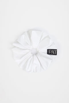 Large Patou scrunchie in recycled faille