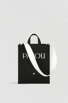 Vertikaler Patou-Shopper aus Baumwollcanvas