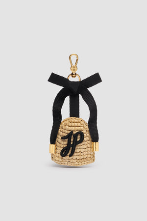 Keyholder in raffia