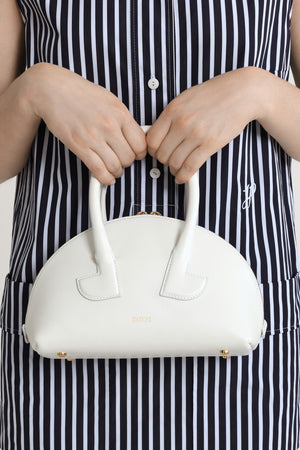 Le Patou Bowlingtasche aus Leder