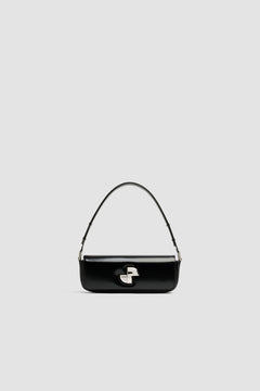 Le Lock Baguette bag in leather