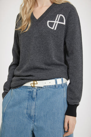 JP belt in leather