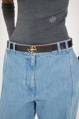 Ceinture JP en cuir