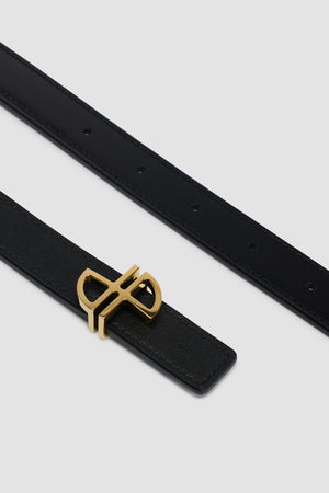 Ceinture JP fine en cuir