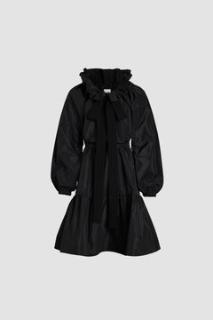Ikonisches Kleid mit Kordelzug aus recyceltem Faille