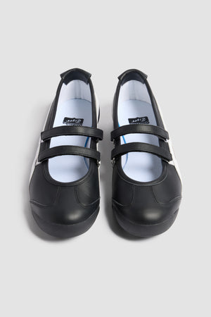 Patou x Onitsuka Tiger ballet flats in nappa