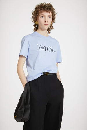 Patou logo t-shirt in organic cotton