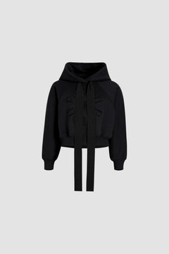 Sweatshirt à logo médaillon en coton bio
