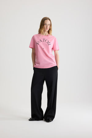 T-shirt à logo Patou et monogramme JP en coton bio