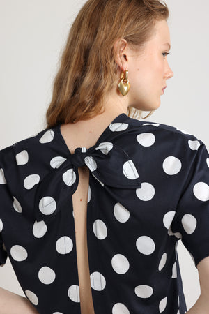 Maglietta con logo Patou in cotone bio stampato