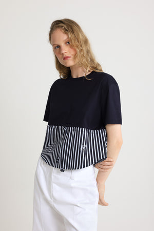 T-shirt hybride en coton bio