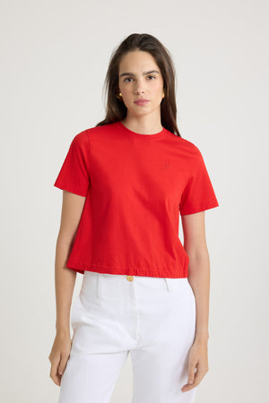 T-shirt dos nu en coton bio