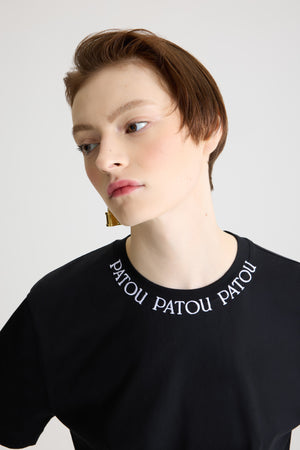 オーガニックコットン パトゥロゴ エンブロイダリーTシャツ