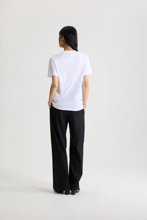 T-shirt avec étiquette Patou en coton bio
