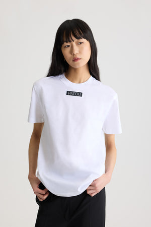 T-shirt avec étiquette Patou en coton bio