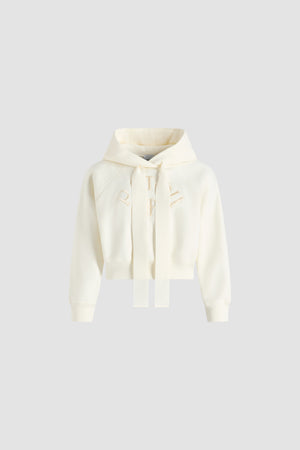 Kapuzenpullover mit Patou Logo und JP-Monogramm aus Bio-Baumwolle