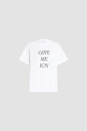T-shirt Give Me Joy en coton bio