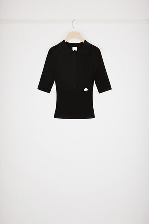 Polo in maglia di cotone bio