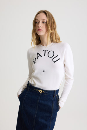 Patou Pullover im Wollmix