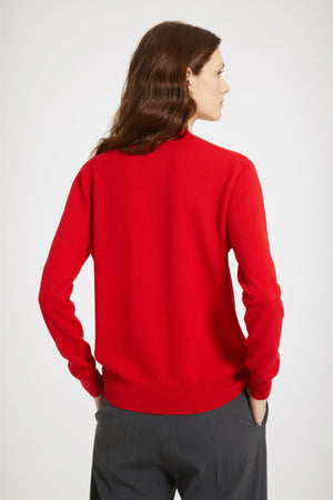 JP cardigan in wool and cashmere
