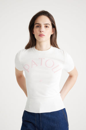 Top Patou in maglia ecosostenibile