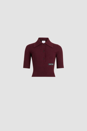 Polo en laine et cachemire