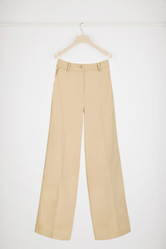 Pantalone iconico in gabardine bio