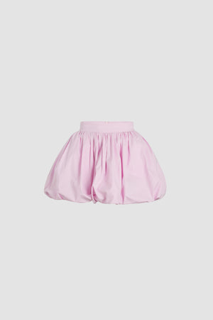 Jupe boule courte en coton bio