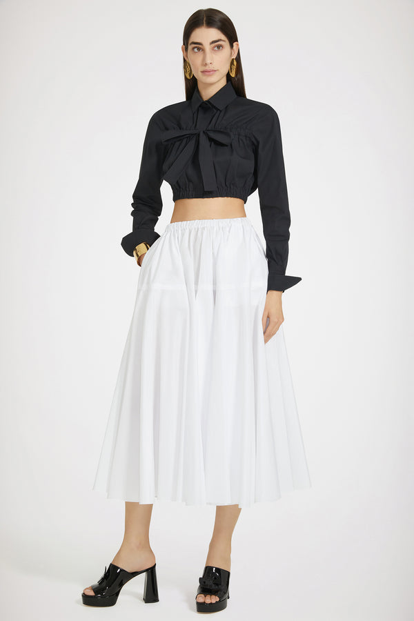 Patou - Maxi skirt in recycled faille