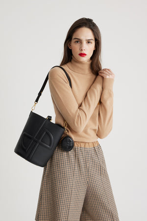 JP Mini-Pochette aus Leder