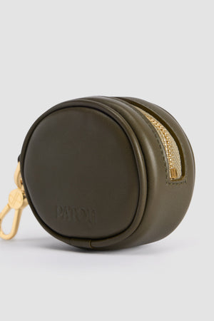 Mini pouch JP in pelle