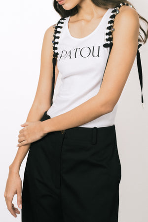 Patou Upcycling Tanktop aus Bio-Baumwolle
