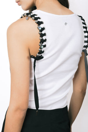 Patou Upcycling Tanktop aus Bio-Baumwolle