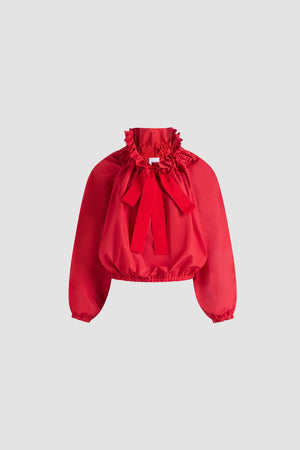 La Patou Blouse en faille recyclée