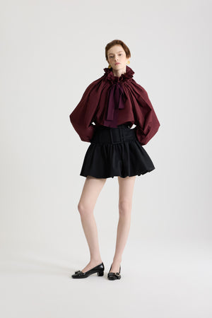 La Patou Blouse aus recycelter Faille