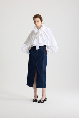 La Patou Blouse オーガニックコットンポプリン