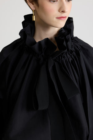 La Patou Blouse in organic cotton poplin