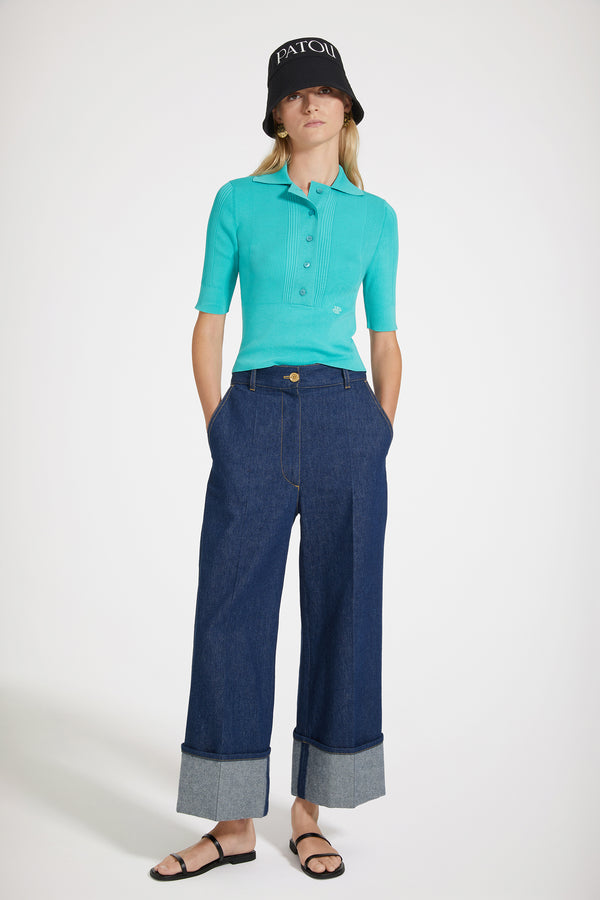 Patou - Iconic denim trousers