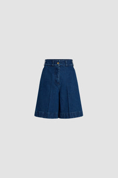 Bermudas in cotton denim