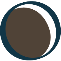 オーガニック コットン ギャバジン パフィー ミニスカート - Java Brown Java Brown