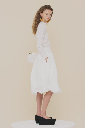 Pull en crochet en coton bio