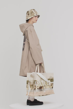 Puss in Boots oversized parka in organic cotton