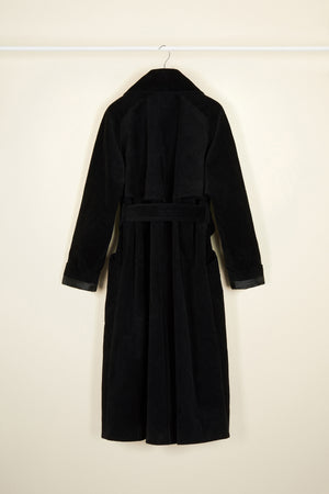 Corduroy trenchcoat